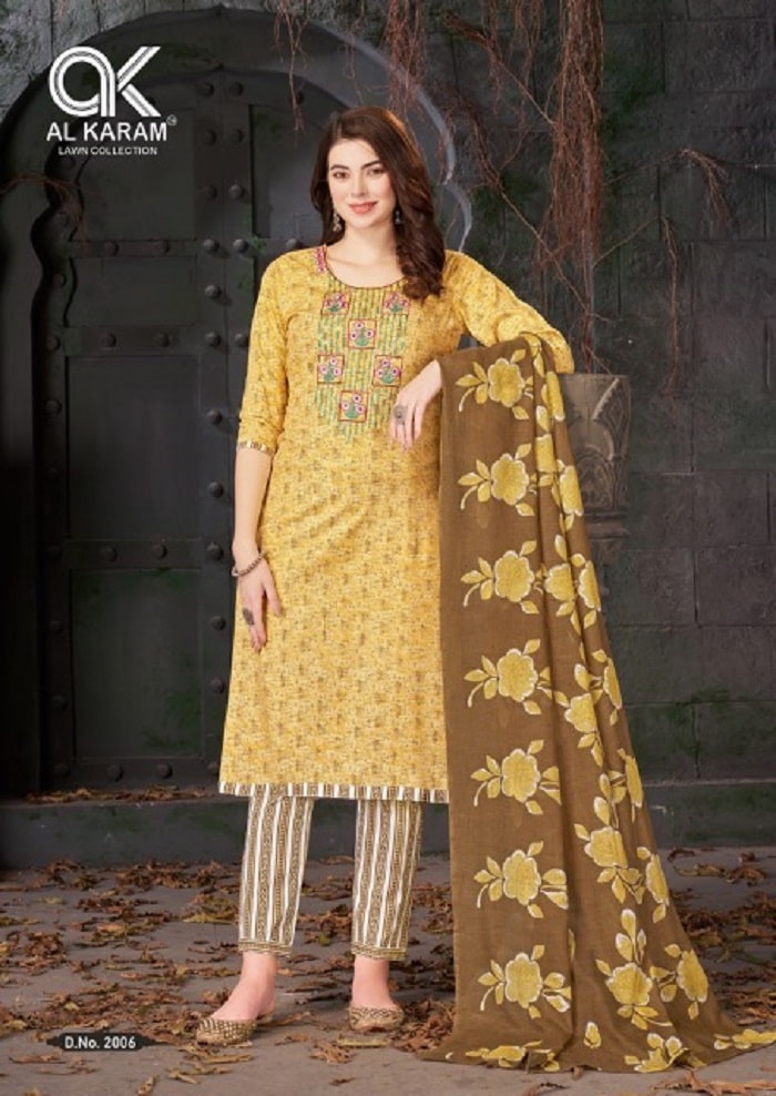 Al Karam Heritage 2 Casual Wear Exclusive Dress Material Collection
